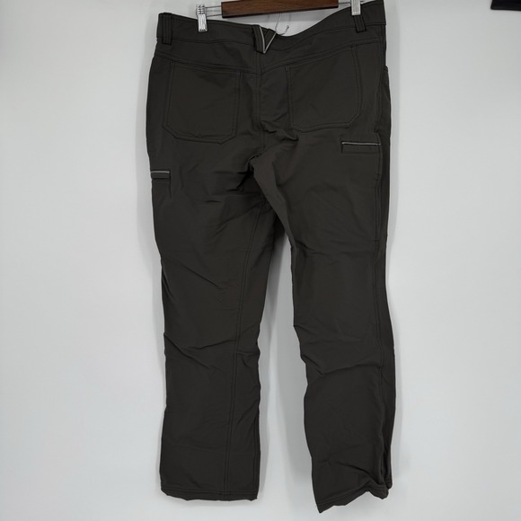 Duluth Trading Co Womens Flexpedition Fleece Lined Pants Size 10x31 Gray Hiking - Picture 4 of 6